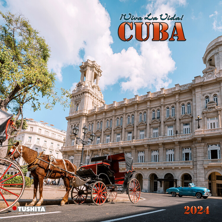 TUSHITA Kalendář 2024 Viva la viva! Cuba