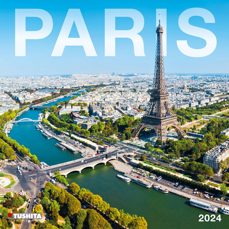TUSHITA Kalendář 2024 Paříž