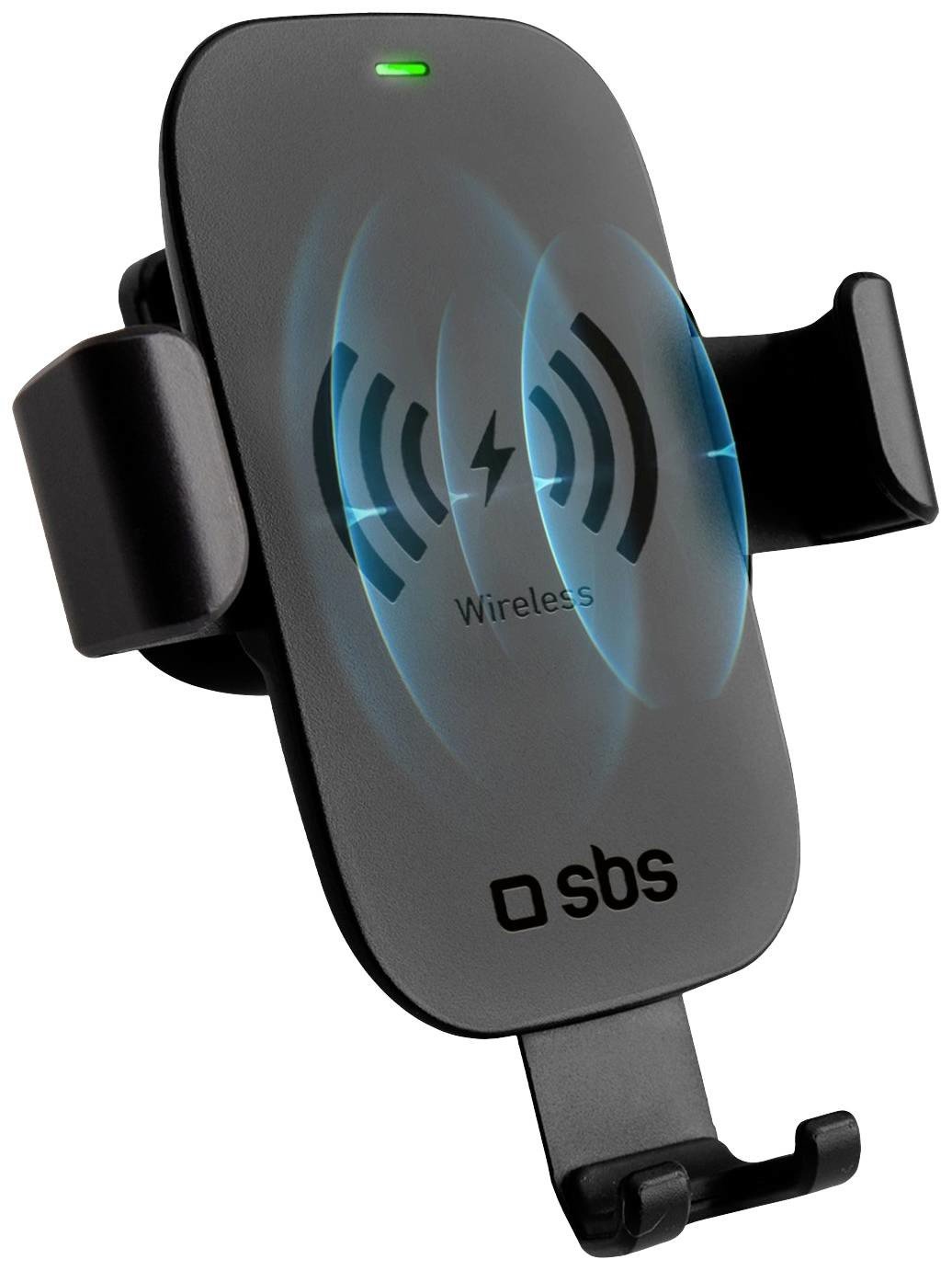 sbs mobile Auto-Halterung Wireless Gravity mit Schnellladung upevnění na ventilační mřížku držák mobilního telefonu do auta s funkcí indukčního nabíjení 55 - 90 mm