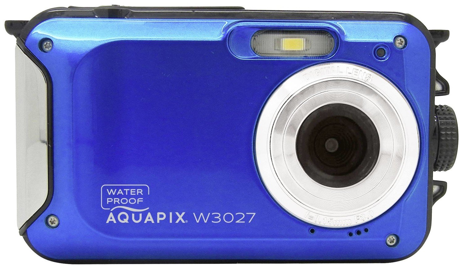 Easypix Aquapix W3027-M Wave Marine Blue digitální fotoaparát 5 Megapixel  námořnická modrá   vodotěsný