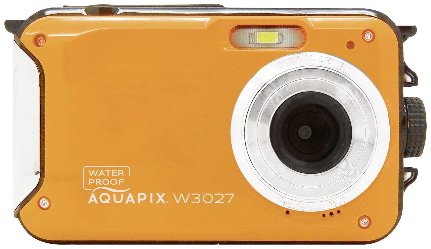 Easypix Aquapix W3027-O Wave or digitální fotoaparát 5 Megapixel  oranžová  vodotěsný