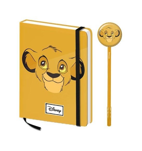 Karactermania | The Lion King - zápisník s perem Simba A5