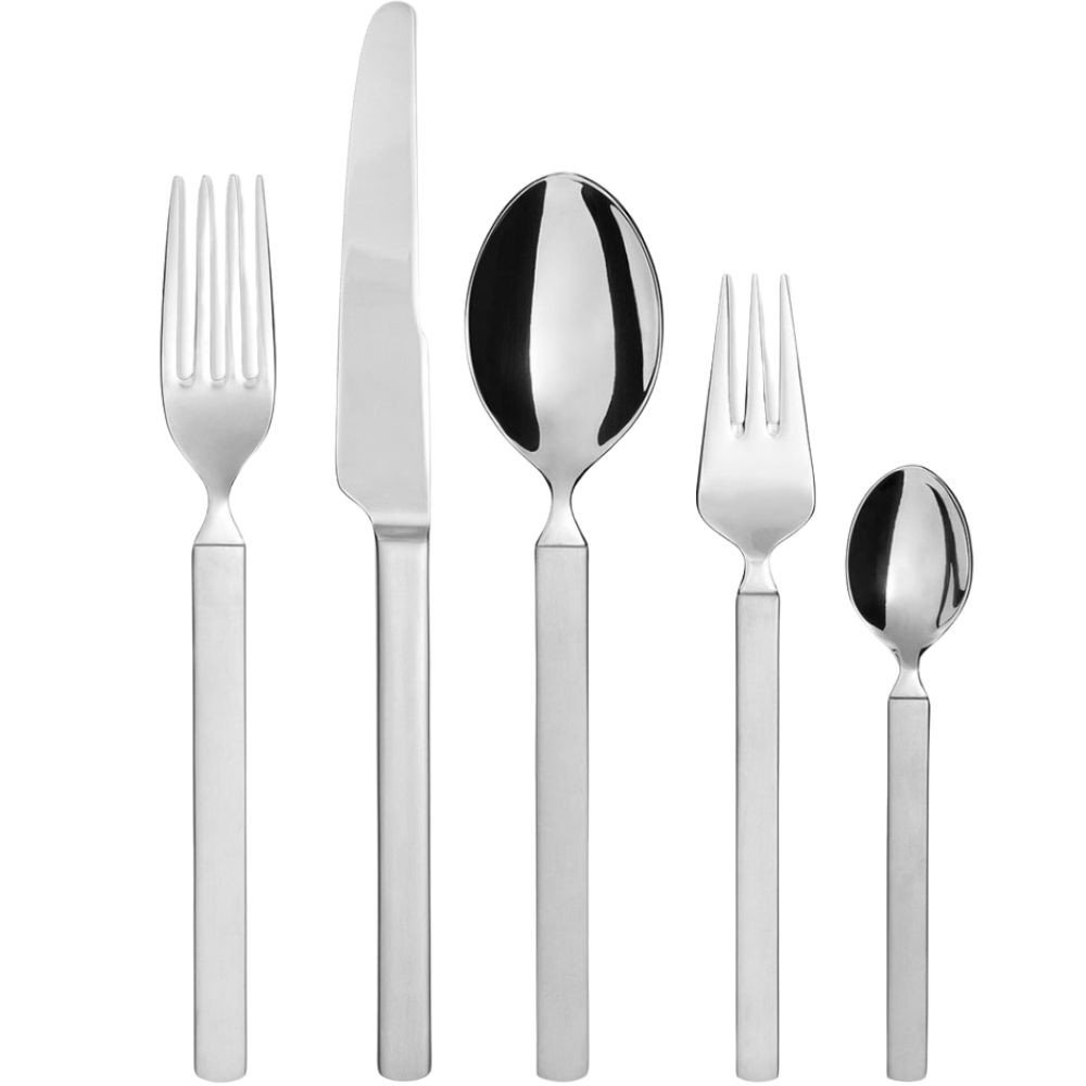 Sada příborů DRY Alessi 30 ks stříbrné