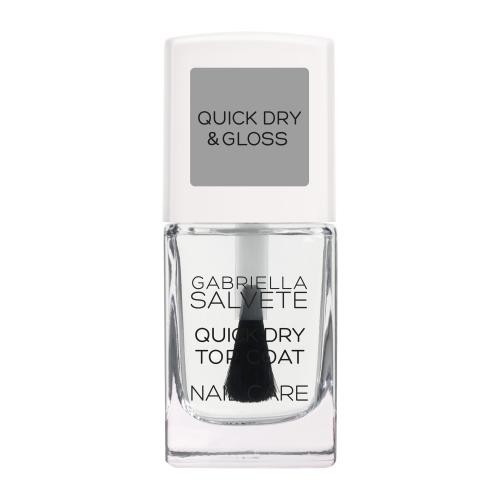 Gabriella Salvete Nail Care Quick Dry Top Coat 11 ml rychleschnoucí vrchní lak na nehty pro ženy