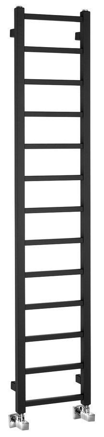 SAPHO METRO LIGHT otopné těleso 300x1500 mm, černá mat IR446TB