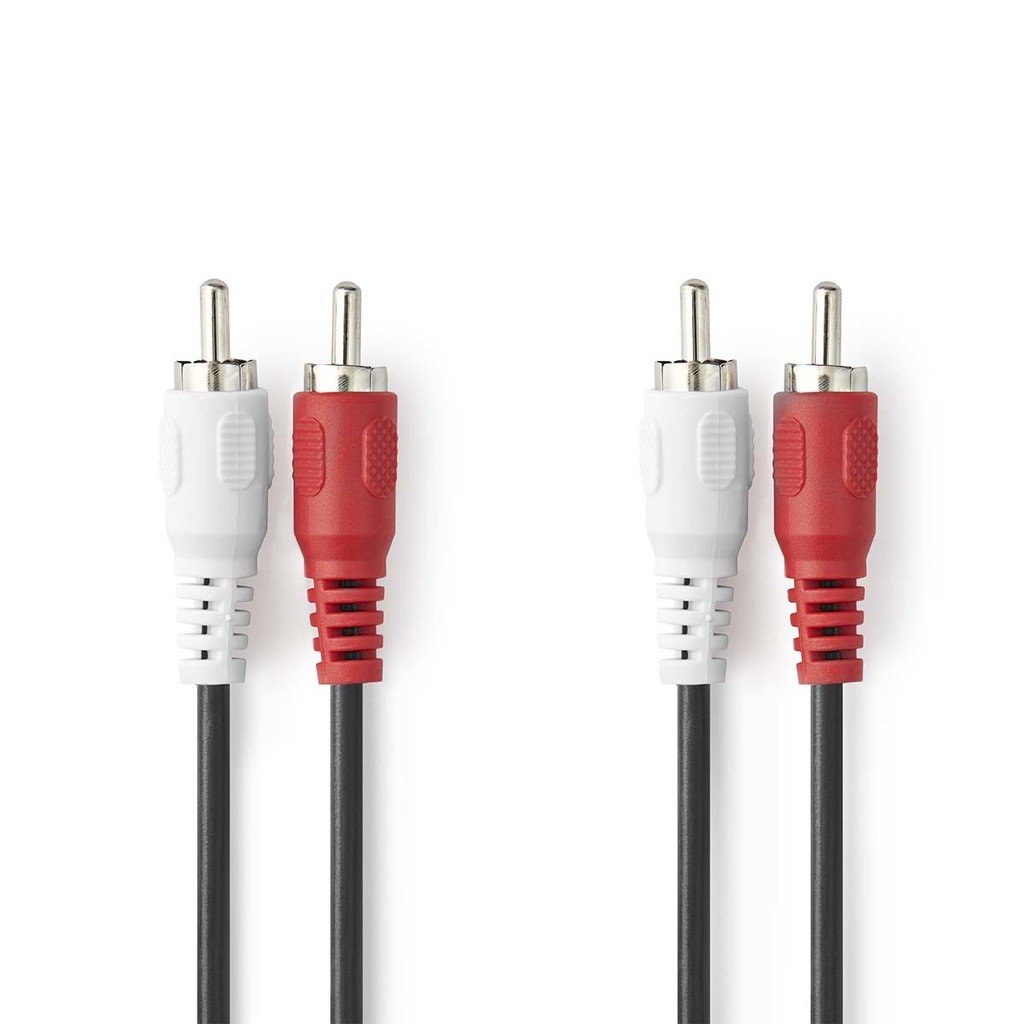 Nedis redukce 2x Rca Kabel 2m Cagb24200bk20