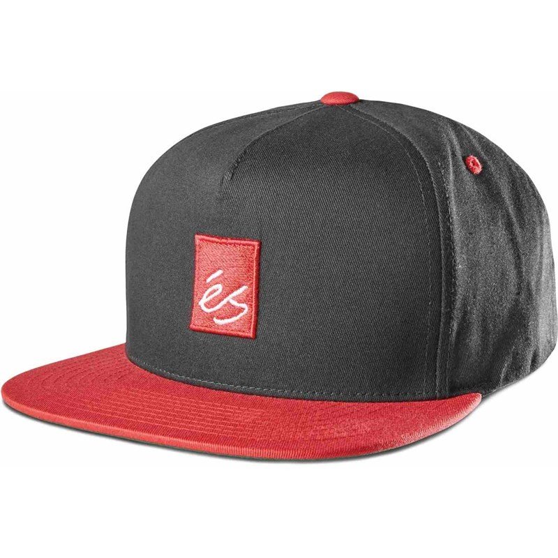 kšiltovka ES - Main Block Snapback Black/Red (595)