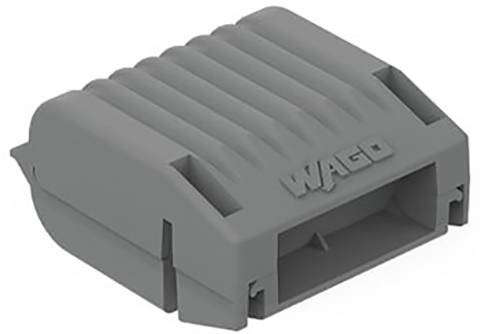 WAGO 207-1431  gelová krabička pro připojení svorek Pro kabel o rozměru: -  Tuhost (příčný řez): -   1 ks šedá
