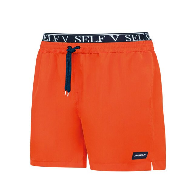 Pánské plavky SM25-26 Summer Shorts neonově oranžové - Self - M
