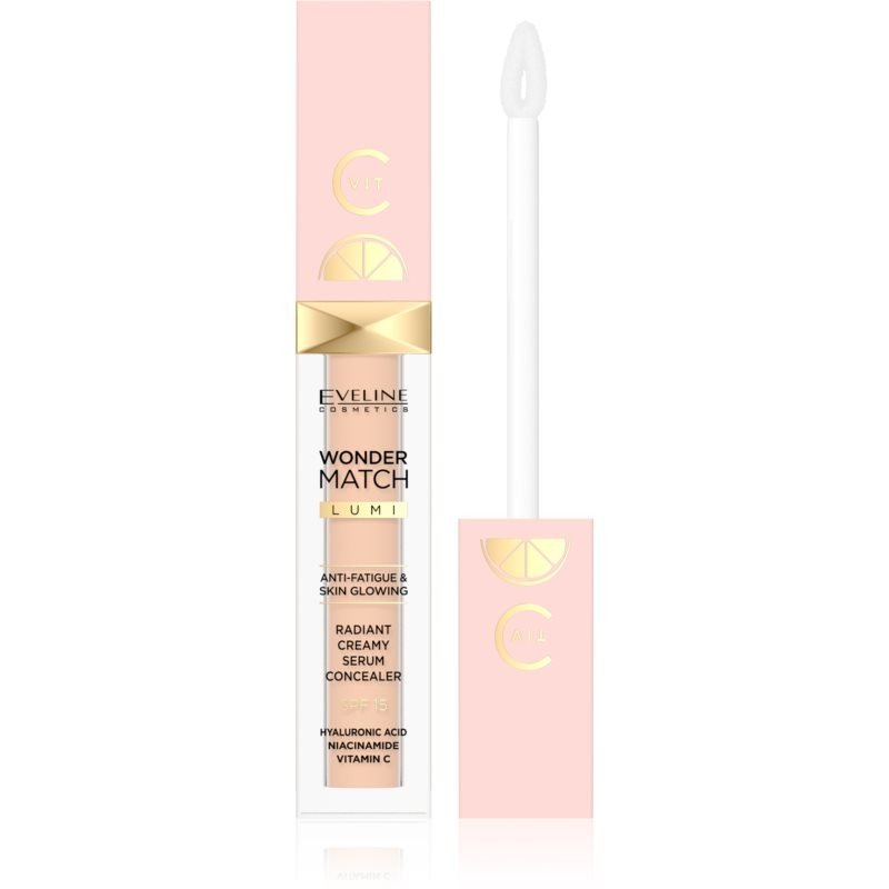 Eveline Cosmetics Wonder Match Lumi rozjasňující korektor SPF 20 odstín 15 Natural 6,8 ml