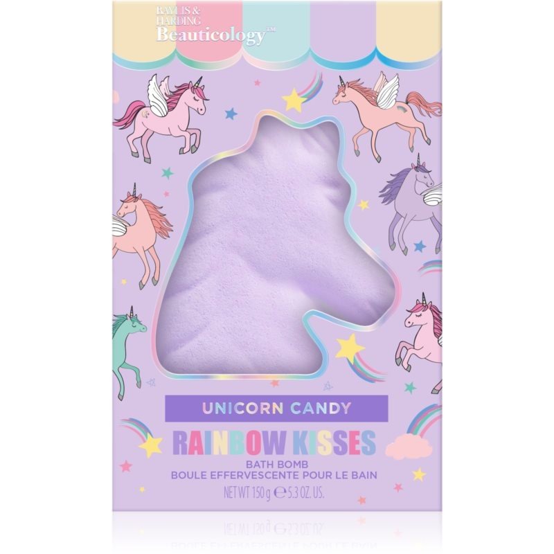 Baylis & Harding Beauticology Unicorn koupelová bomba Vůně Unicorn Candy 150 g