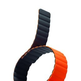 Aiino - Kosmo magnetic band for Apple Watch (1-8 Series) 42-49 mm - Orange