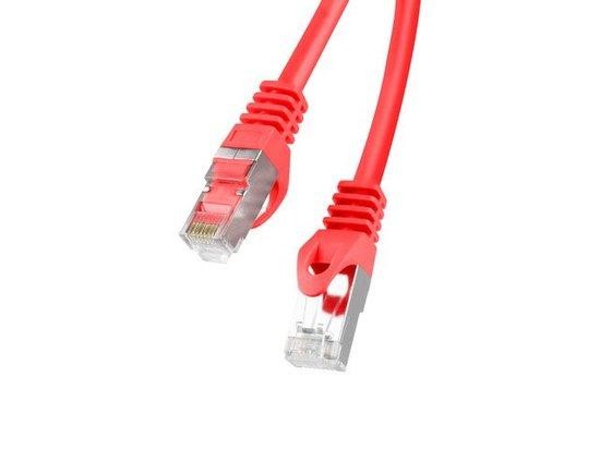 LANBERG patchcord cat.6 0.25m FTP red