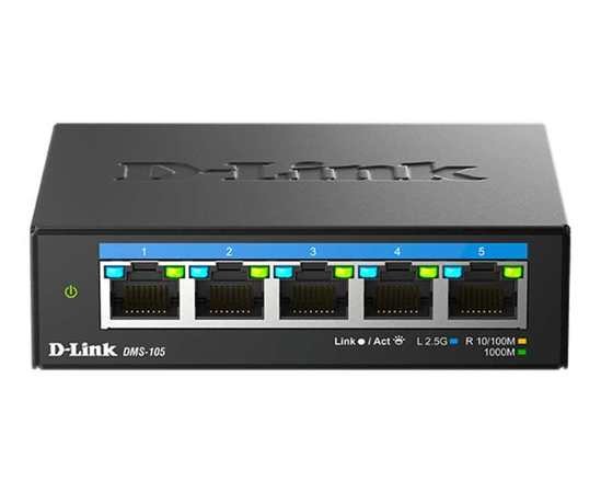 D-Link DMS-105/E  5-port Multi-Gigabit Unmanaged Switch, DMS-105/E