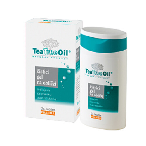 Dr.Müller Tea tree oil čistící gel na obličej 200 ml