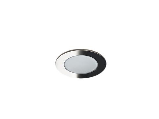 Panlux PN14100023 Pevný LED podhled SPOTLIGHT IP65 ROUND bodovka, stříbrná - teplá