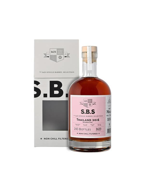 S.B.S. Thailand 2016 Bourbon Cask 55,0% 0,7 l