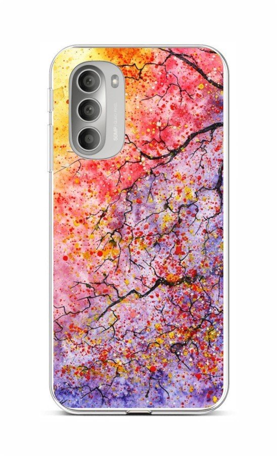 Kryt TopQ Motorola Moto G51 5G Abstract Tree 95770