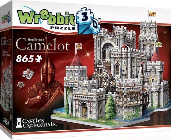 WREBBIT 3D puzzle Hrad Kamelot 865 dílků