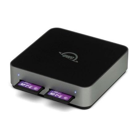 OWC Atlas USB-C Dual-Slot SDXC UHS-II Card Reader, OW-TCDSDRDR