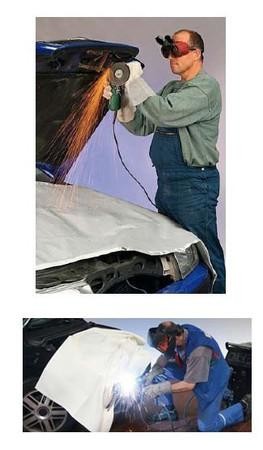 AHProfi Svářečská deka - do 600 stupňů - 100x200cm - 334080107