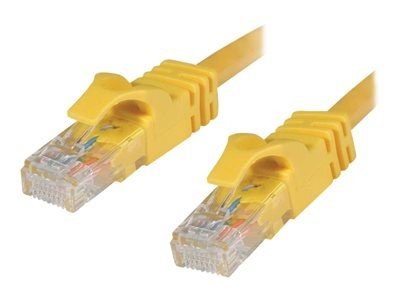 C2G Cat6 Booted Unshielded (UTP) Network Patch Cable - Patch kabel - RJ-45 (M) do RJ-45 (M) - 10 m - UTP - CAT 6 - lisovaný, provedení bez hrbolků, licna - žlutá