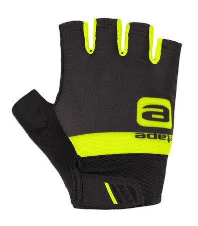 Etape – rukavice AIR, černá/žlutá fluo XXL