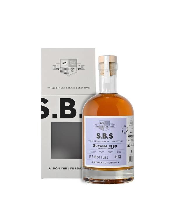 S.B.S. Guyana 1999 PM Bourbon Cask 52,6% 0,7 l