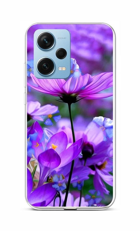Kryt TopQ Xiaomi Redmi Note 12 Pro+ 5G Rozkvetlé květy 96595