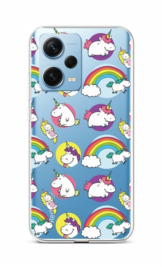 Kryt TopQ Xiaomi Redmi Note 12 Pro+ 5G Chunky Unicorns 96594