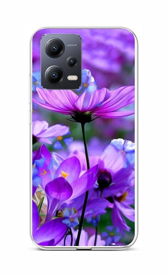 Kryt TopQ Xiaomi Redmi Note 12 5G Rozkvetlé květy 96473