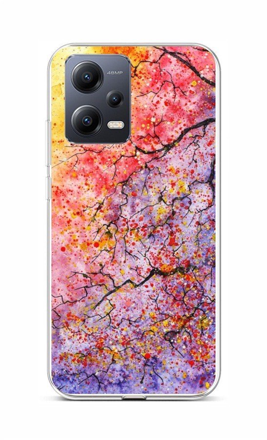 Kryt TopQ Xiaomi Redmi Note 12 5G Abstract Tree 96467