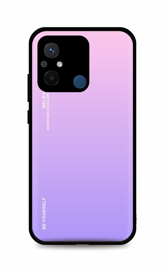 Kryt TopQ LUXURY Xiaomi Redmi 12C pevný duhový růžový 96204