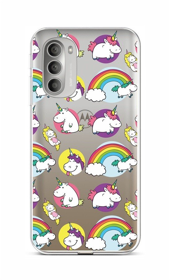 Kryt TopQ Motorola Moto G51 5G Chunky Unicorns 95772