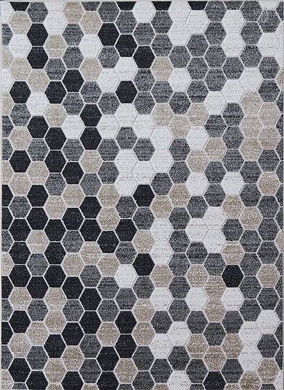 Berfin Dywany Kusový koberec Lagos 1675 Beige - 60x100 cm Béžová