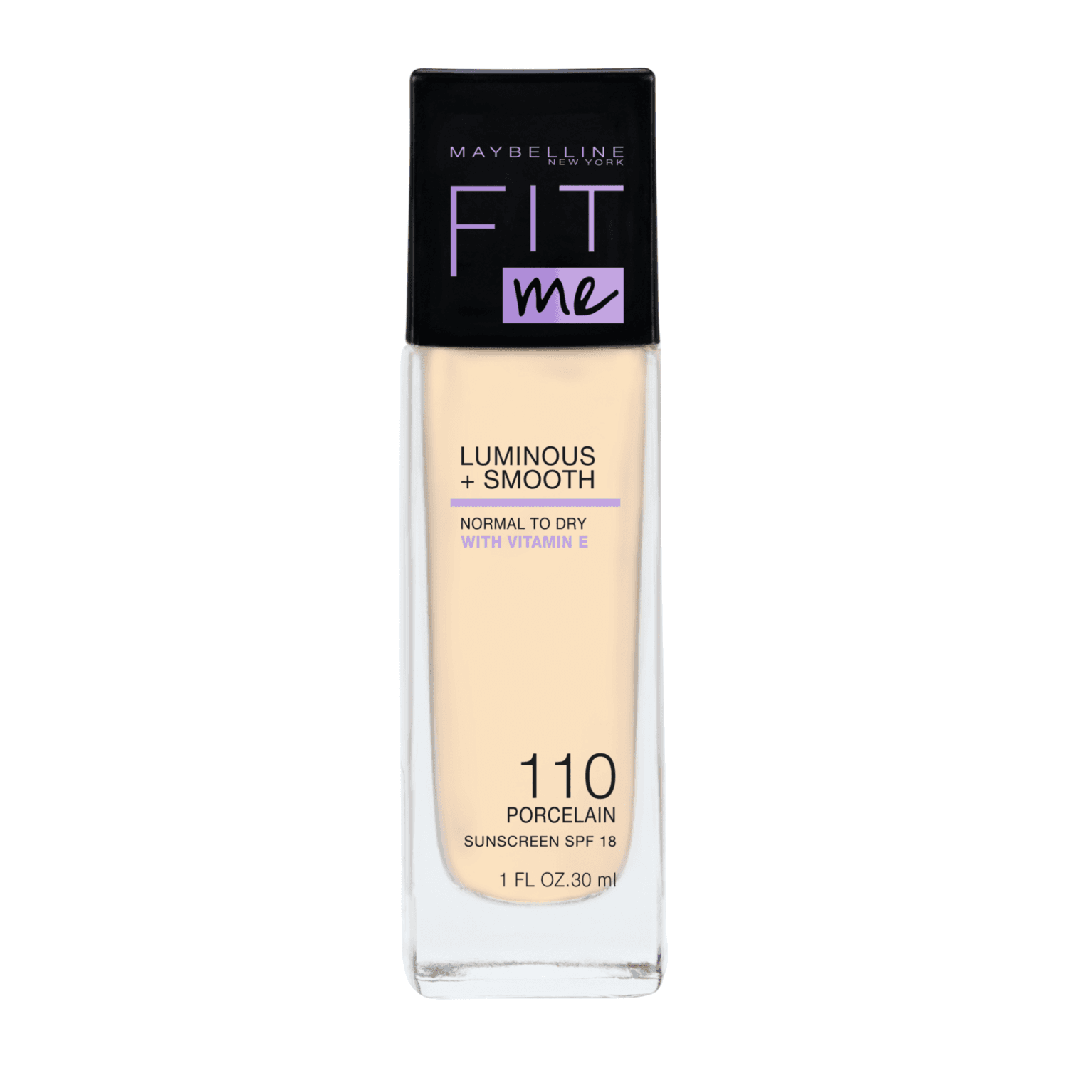 Maybelline Fit me Luminous + Smooth 110 Porcelain make-up 30 ml