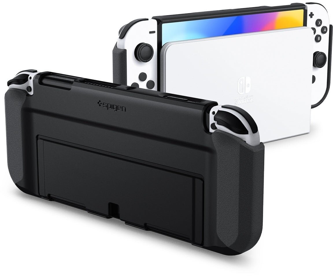 Spigen ochranné pouzdro Thin Fit pro Nintendo Switch OLED, černá - ACS04239