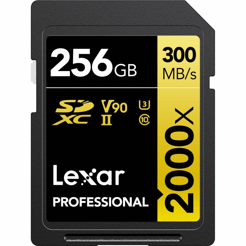 LEXAR SDXC 256GB UHS-II 2000x Professional