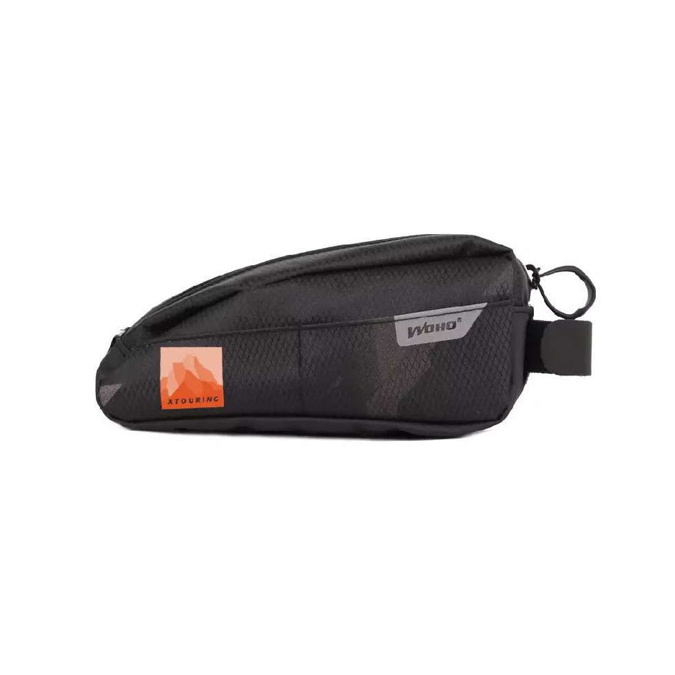 Woho X-Touring Top-tube Bag 1,1 l rámová brašna Diamond CyberCam Black