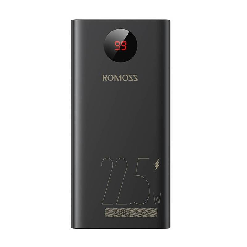 Romoss Powerbanka 40000mAh QC + PD, 22.5W černá, PEA40-152-2133H