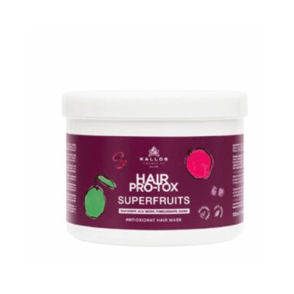 KALLOS Pro-tox superfruit hair mask 500 ml
