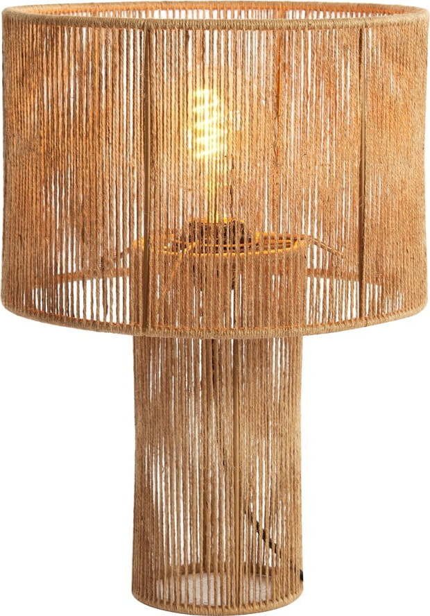 Oranžová stolní lampa (výška 43 cm) Lavatera – Light & Living