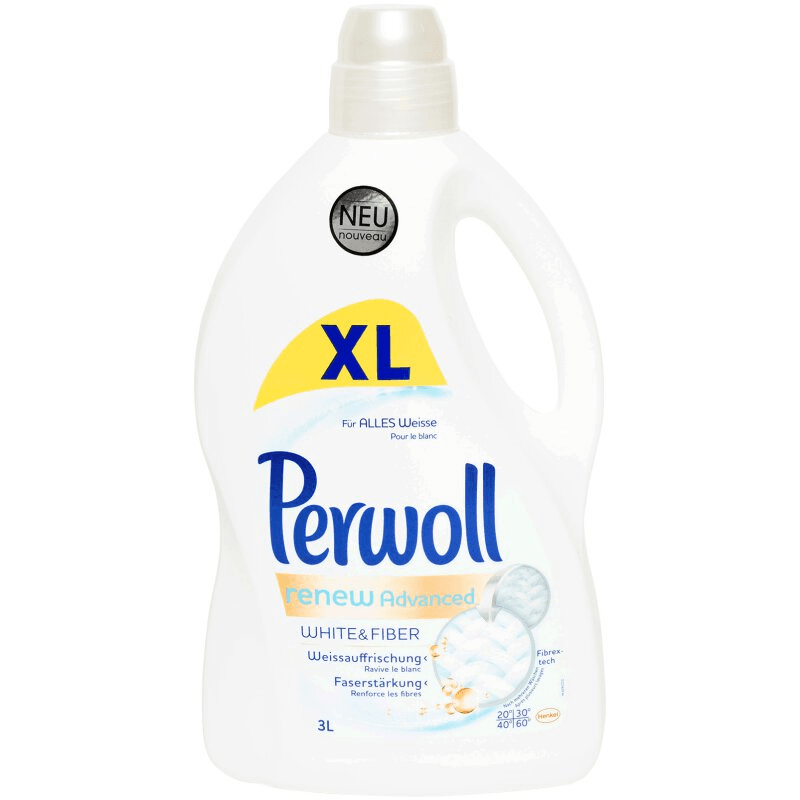 Perwoll Renew prací gel na bílé prádlo XL 50PD 3l
