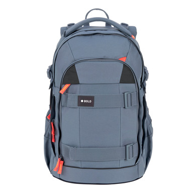 LÄSSIG Origin Odvážná modrá školní taška