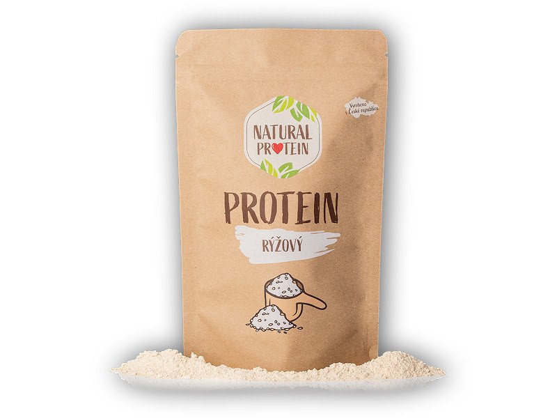 PROTEIN Natural Protein Rýžový protein bez příchutě 350g