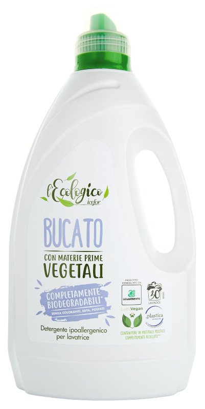L’ECOLOGICO BUCATO 1,5 l hypoalergenní prací gel na bílé a barevné prádlo - l'ECOLOGICO