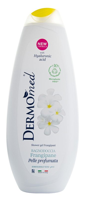 DERMOMED BAGNODOCCIA FRANGIPANE sprchový gel s vůní květů plumérie 650 ml - DERMOMED