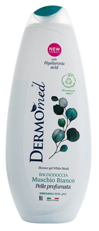 DERMOMED BAGNODOCCIA MUSCHIO BIANCO sprchový gel s vůní bílého pižma 650 ml - DERMOMED
