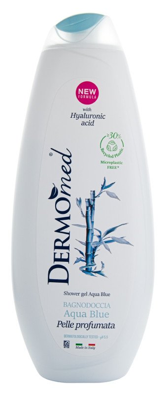 DERMOMED BAGNODOCCIA  AQUA BLUE sprchový gel s vůní oceánu 650 ml - DERMOMED