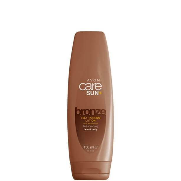 Avon Samoopalovací tělové mléko na obličej a tělo Care Sun + (Self Tanning Lotion) 150 ml